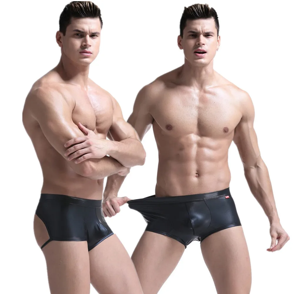 Бренд Для мужчин s нижнее белье с вырезом на спине Повышение Чехол Нижнее