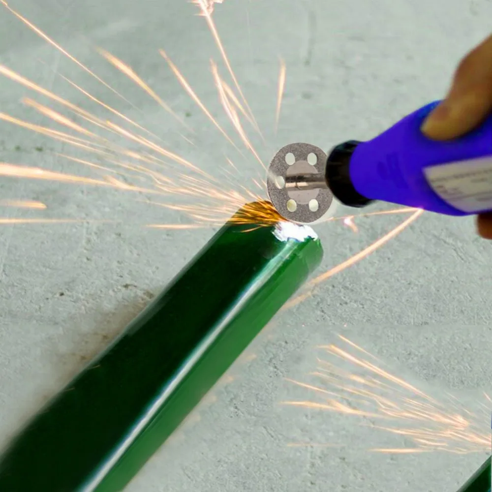 

10PCS/lot 20/25mm Diamond Coated Saw Blade Rotary Cutting Cut Off Blade Wheels Disc Kits For Cutting Glass Stone plastic wood