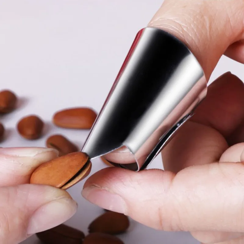 1 шт. защита для пальцев ручная Порезка инструмент защиты кухонный из нержавеющей