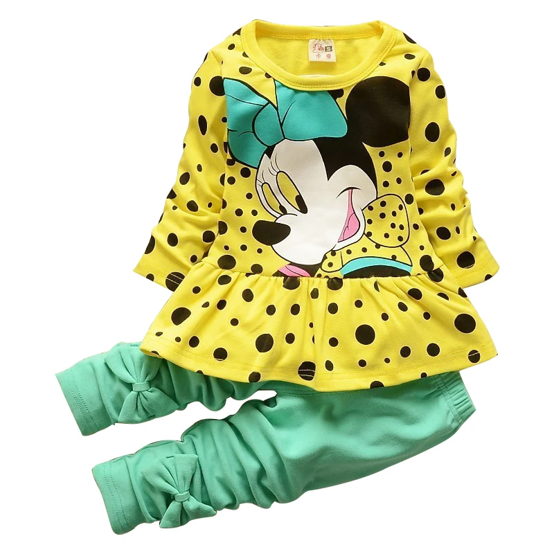 Комплект одежды для девочек коллекция 2017 года сезон весна осень детская одежда