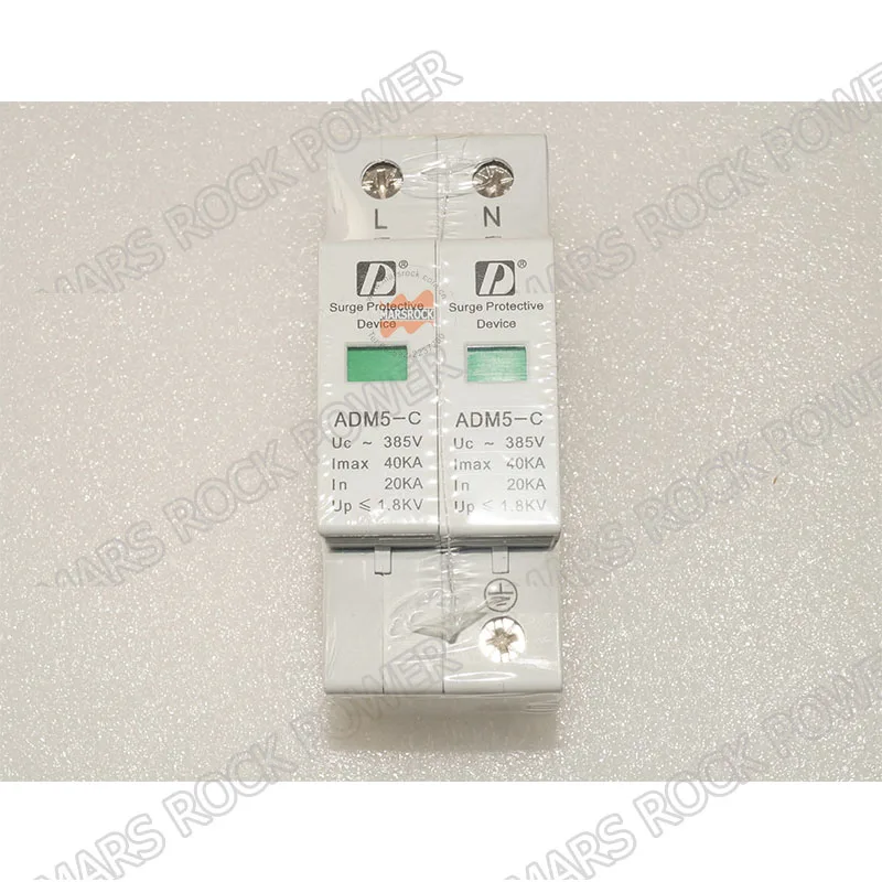 20 40KA 220V AC 2P Din Rail House защита от перенапряжения осветления скачков напряжения