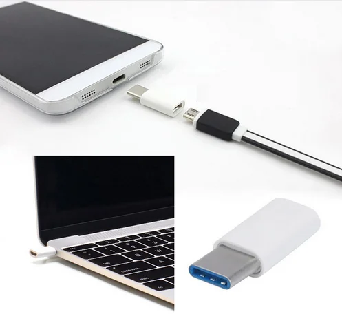 USB кабель 3,1 Тип-C OTG Кабель-переходник «папа»-Micro флеш-накопитель USB с гнездовым USB-C Дата Кабельный адаптер V8 до 3,1 Тип C OTG переходник для зарядного устройства Macbook Nokia
