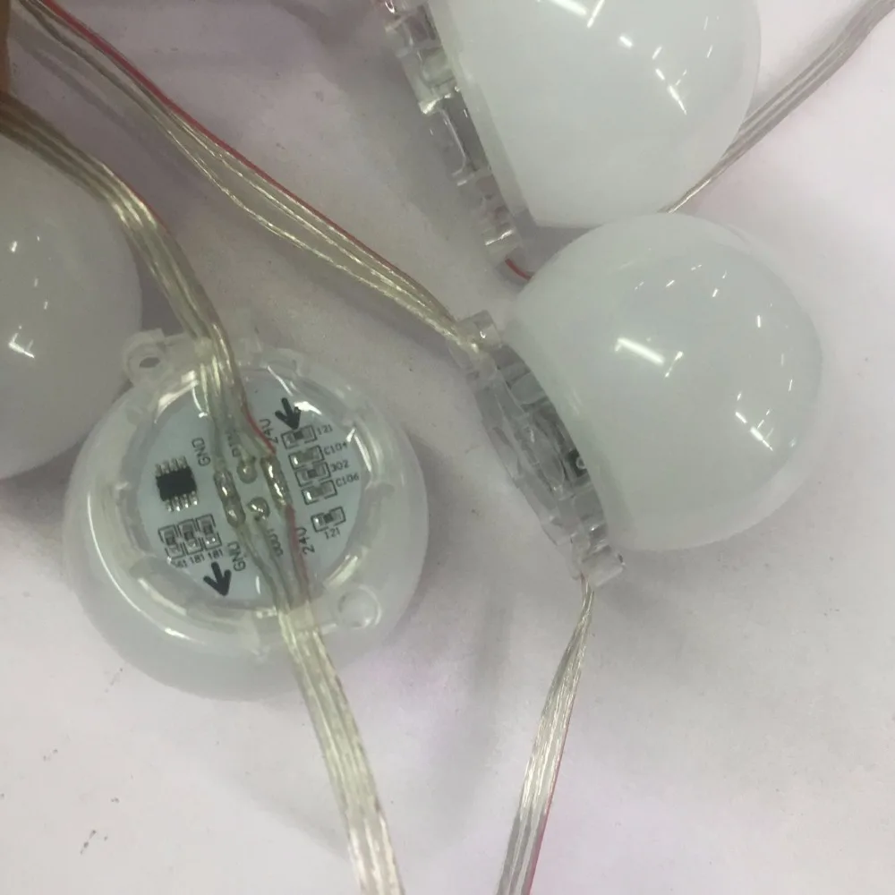 Адресная матовая крышка UCS1903 DC24V RGB Полноцветный пиксельный модуль Класс IP68