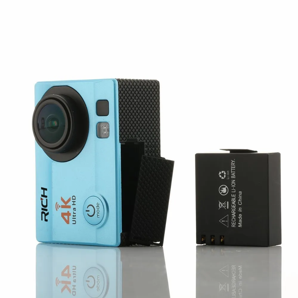 Богатая Q5H pro Экшн камера Ultra HD 4 K WiFi Full 1080 P 60fps для дайвинга под водой go