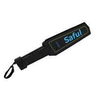 saful portable handheld metal detector ts p1001 wand scanner audio alert led indication