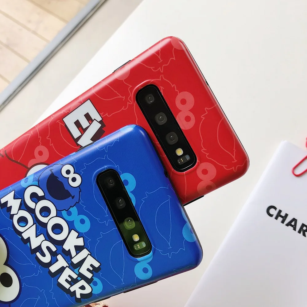 Чехол с рисунком Улица Сезам для Samsung Galaxy S10 Plus S9 plus S8 note 10 9 8 шелковый шарф ремешок