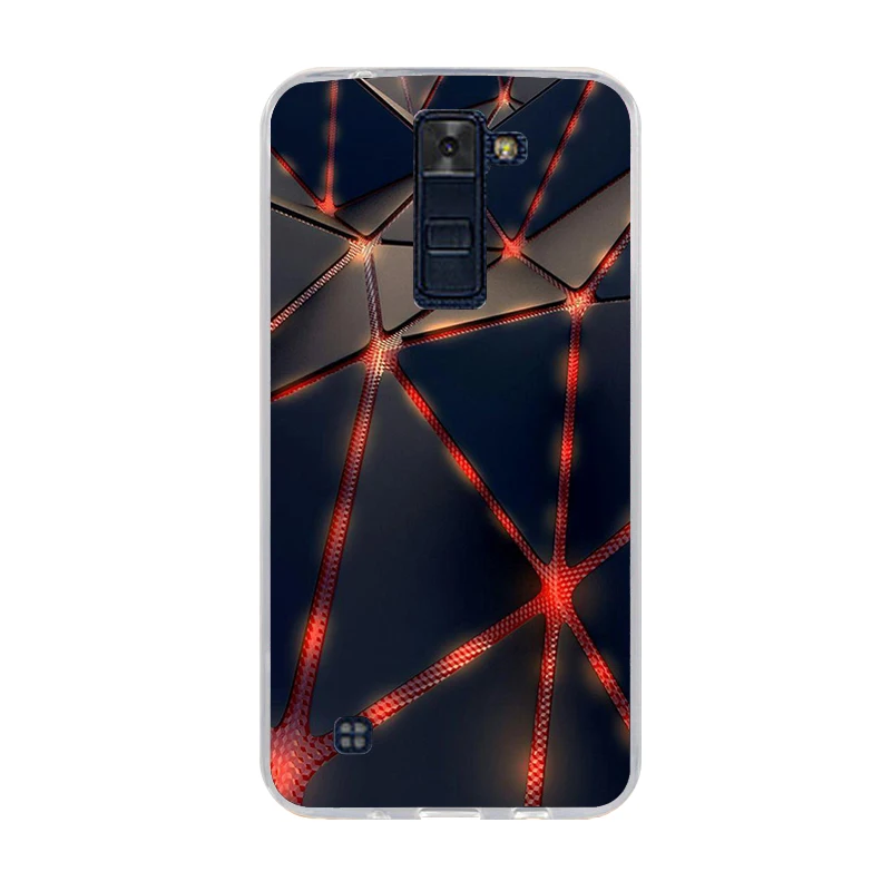 Чехол для LG K8 силиконовый чехол телефона Lte K350 K350E K350N 5 0 дюйма мультяшный из