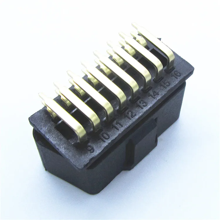 Прямой Угол разъема 16pin j1962|j1962 connector|connector j1962angle connector |