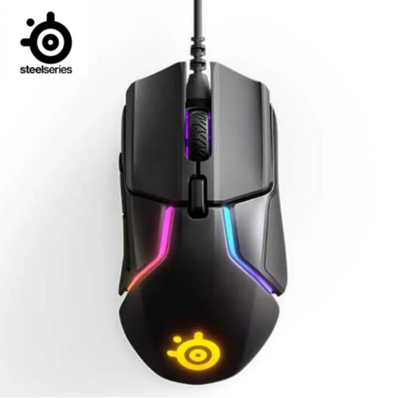 Проводная игровая мышь SteelSeries Rival 600 программируемая rgb макро с двойным датчиком