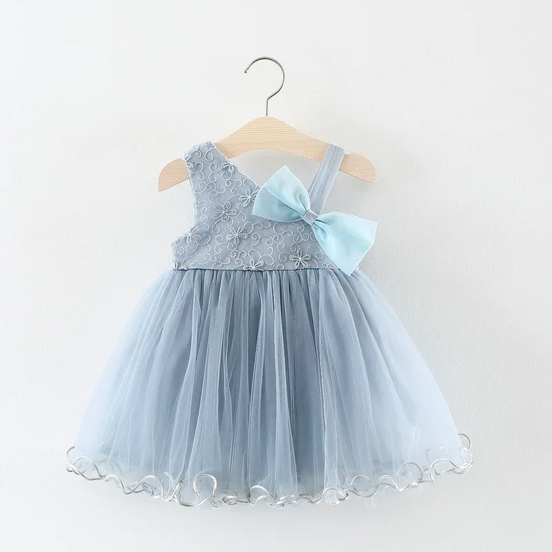 Платье для маленьких девочек летнее платье принцессы малышей Детская одежда
