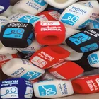 Linhuipad белые чехлы для микрофона с логотипом печати, ветрозащитные микрофоны, ручная насадка-губка для микрофона для интервью на улице