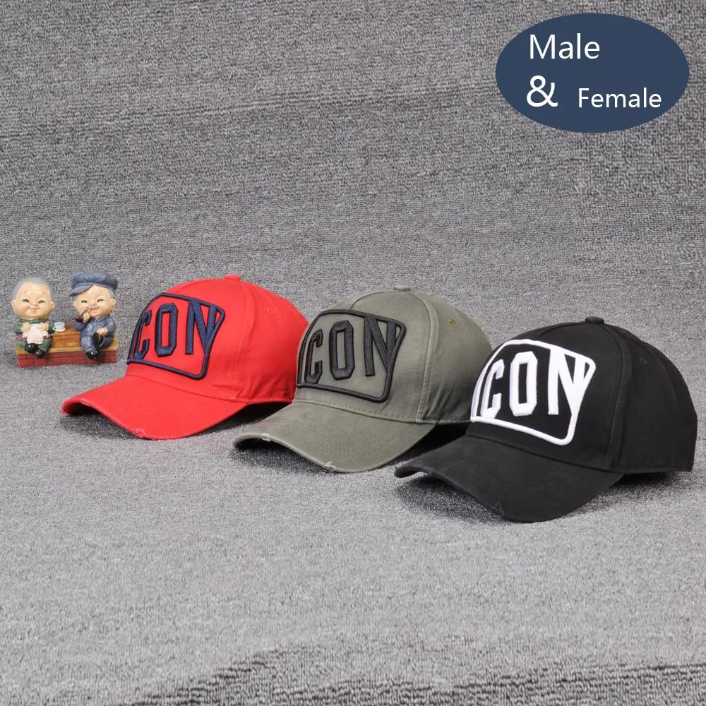DSQICOND2 бренд DSQ Casquette шапки с твердым узором буквы значок Casquette папа хип-хоп бейсболка Snapback кепки для мужчин и женщин