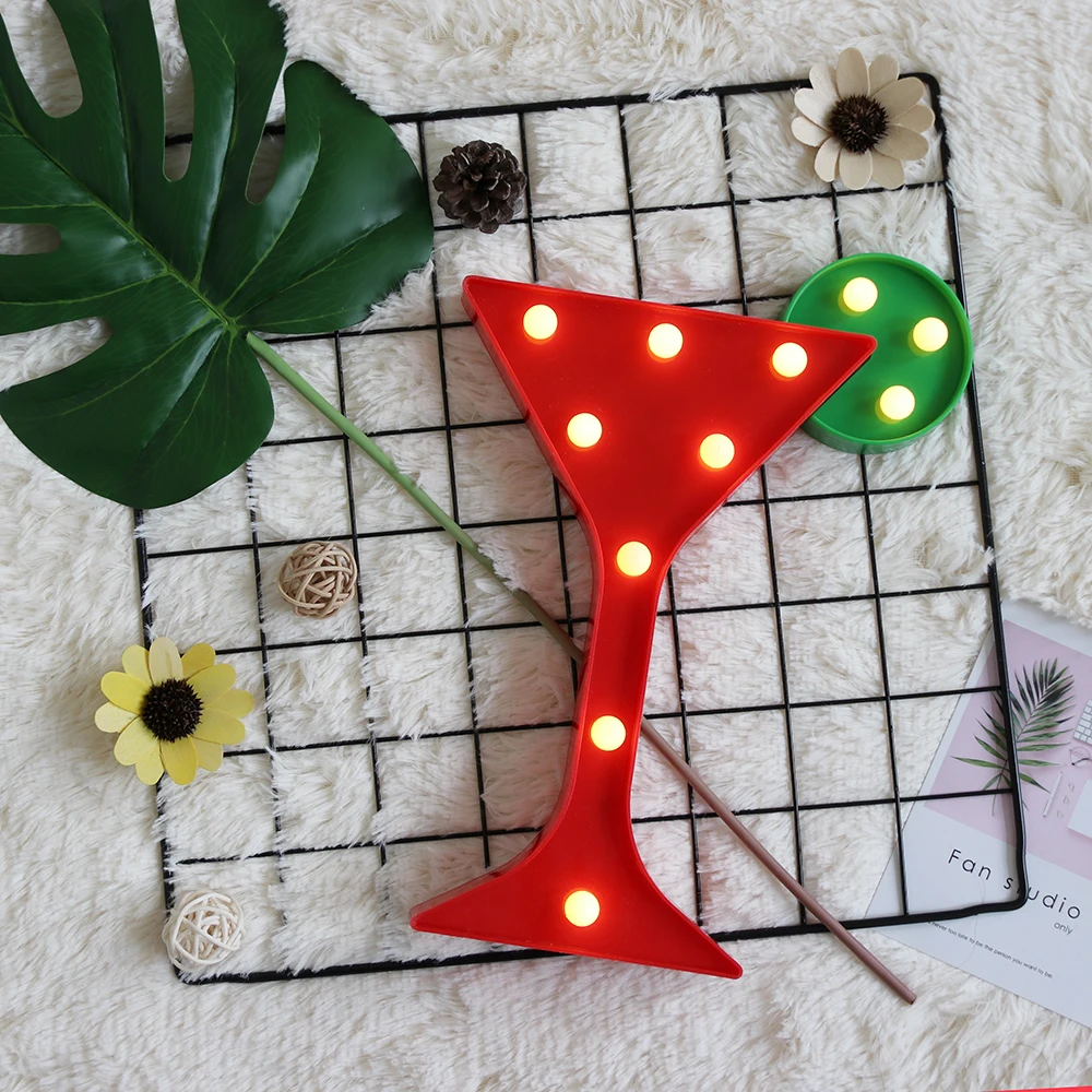 Ночник чашка 3D настенные светильники светодиодный ночник для детской комнаты