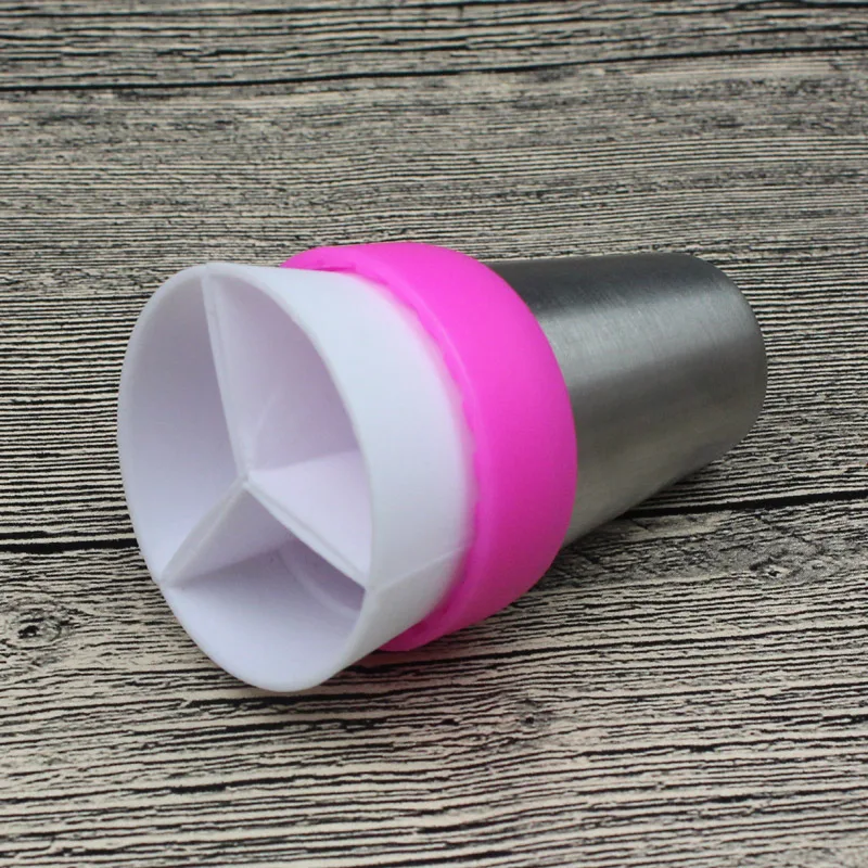 8 шт. Кондитерские Обледенение Трубопроводы Насадки + 1 3 Цвета сопла конвертер