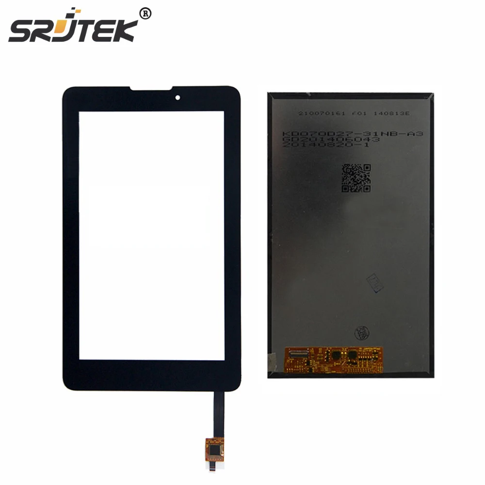 Srjtek 7-дюймовый сенсорный ЖК-экран для Acer iconia Tab7 Tab 7 тачскрин с цифровым