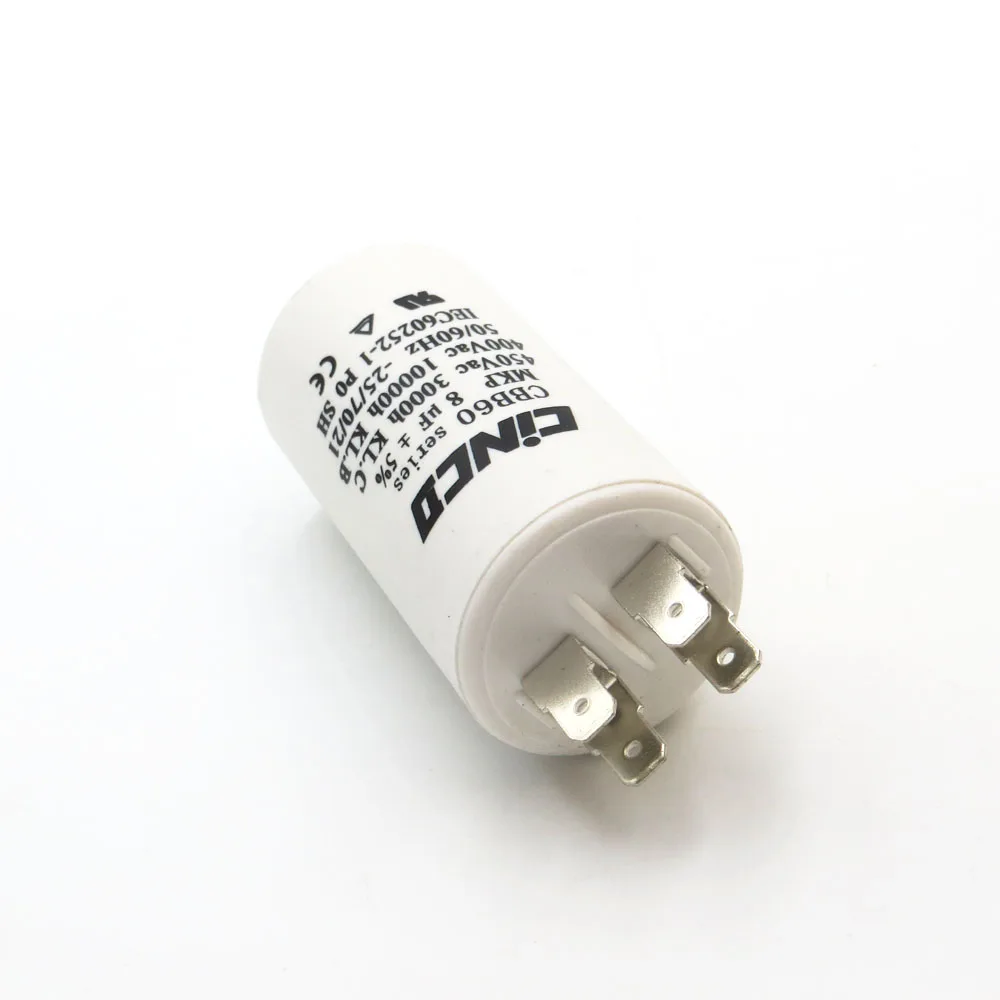 Водяной насос переменного тока 8 мкФ SH DB с полипропиленовой пленкой 400 450 V CBB60