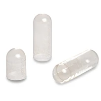 10000 pcs carton empty gelatin capsule clear capsules size 1 joined capsule or separated capsule