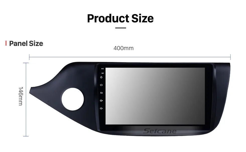 Seicane gps навигации для 2012 2013 Kia Ceed LHD HD Сенсорный экран 9 дюймов Android 8,1 радио Bluetooth зеркало заднего вида Камера