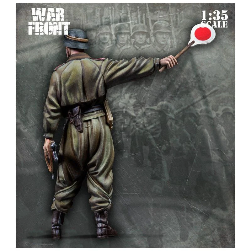 1/35 шкала Неокрашенная фигурка из смолы дорожное поле коллекция | Игрушки и хобби