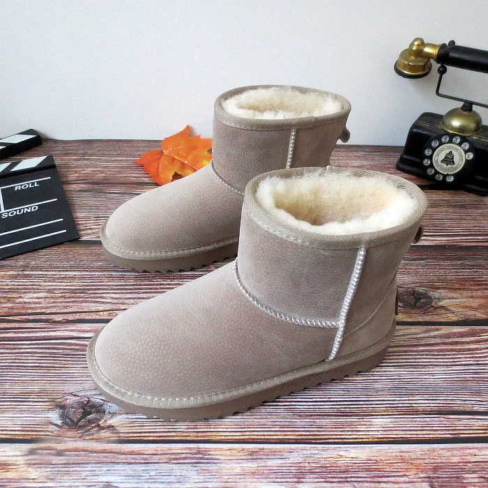 Careaymade/новые зимние сапоги; женские зимние сапоги из натуральной кожи с хлопковым верхом в стиле ретро; женская обувь из толстого теплого хлопка; 6 цветов