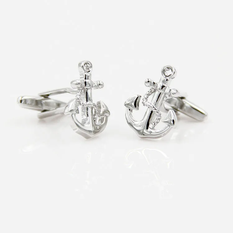 2015 зажим для галстука ювелирные изделия лептоновое колесо и якорь дизайн тонкий