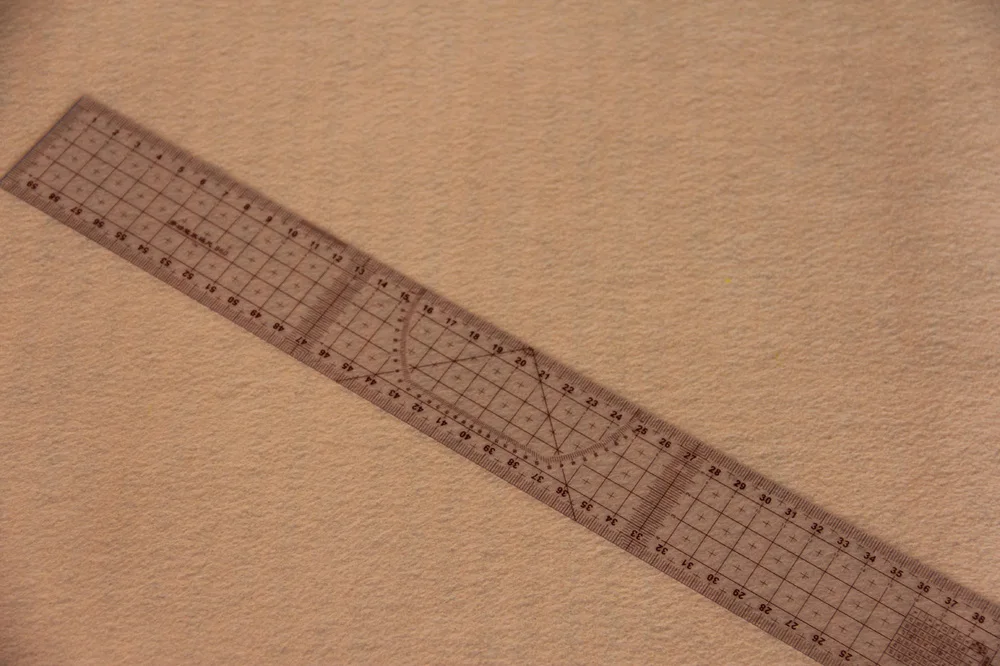 Многофункциональная линейка размером 60 см Метрическая для изготовления одежды |