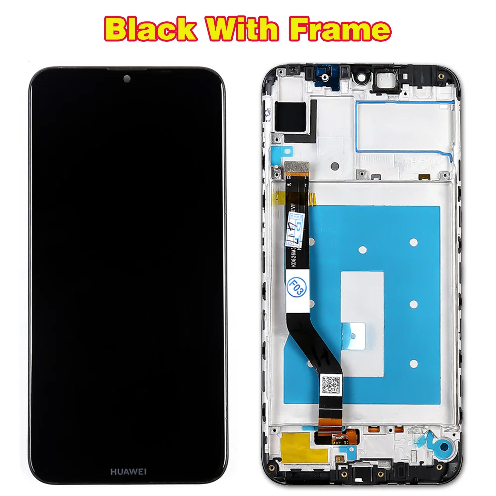 6 26 дюймов ЖК-дисплей сенсорный экран Dizigiter для huawei Y7 2019/Y7 pro prime 2019 сборка рамка lcd