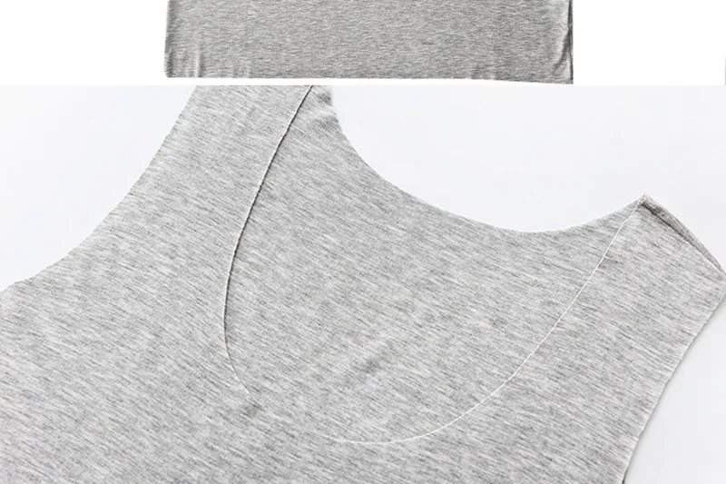 Большие размеры 7XL 8XL модал бесшовные для мужчин s майка с круглым вырезом без рукавов сплошной белый серый черный 5XL 6XL эластичные тонки