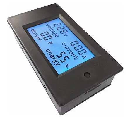Вольтметр амперметр с синей подсветкой 80 260 В переменного тока|ammeter ac|ammeter meterammeter