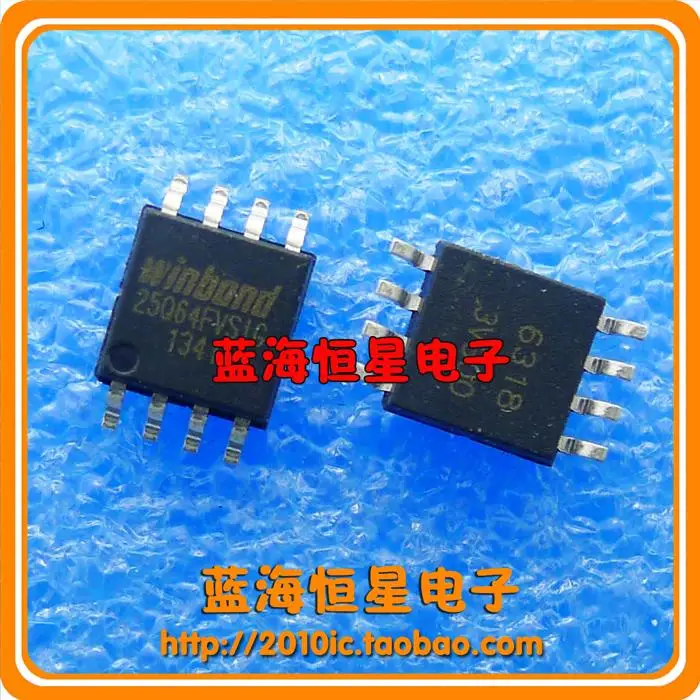 20 ШТ. Новый оригинальный W25Q64FVSSIG 64 Мбит 8 МБ flash SPI Flash SOIC-8 | Электронные компоненты и