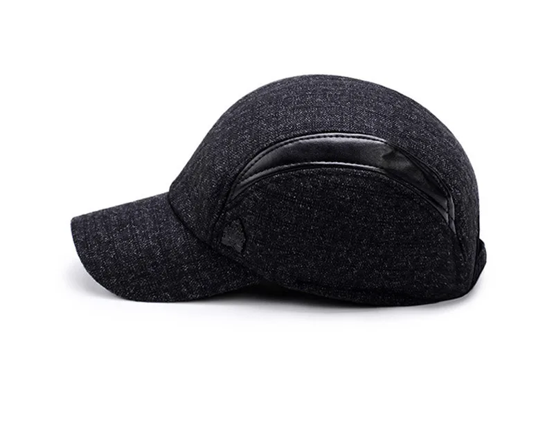 XdanqinX, для взрослых, мужская шапка, зимняя, теплая, Бейсболка, Snapback, мужская, с костяным язычком, кепка, s, регулируемый размер, повседневная, модная, для папы, шапки для мужчин