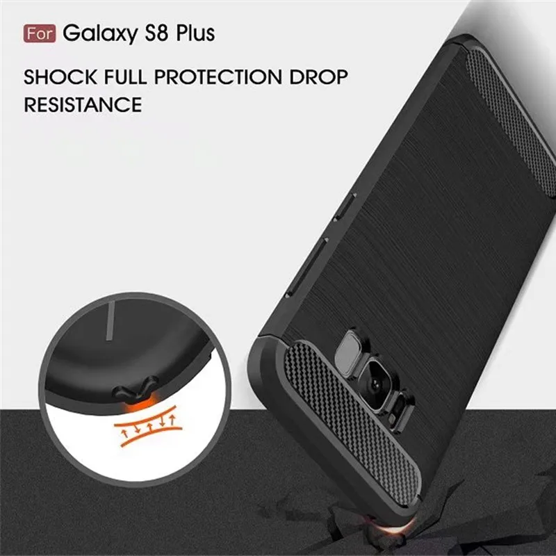 Мягкий силиконовый Волокно Чехол для Samsung Galaxy Note 7 C9 Pro C5 C7 J3 J5 J7 max | Мобильные