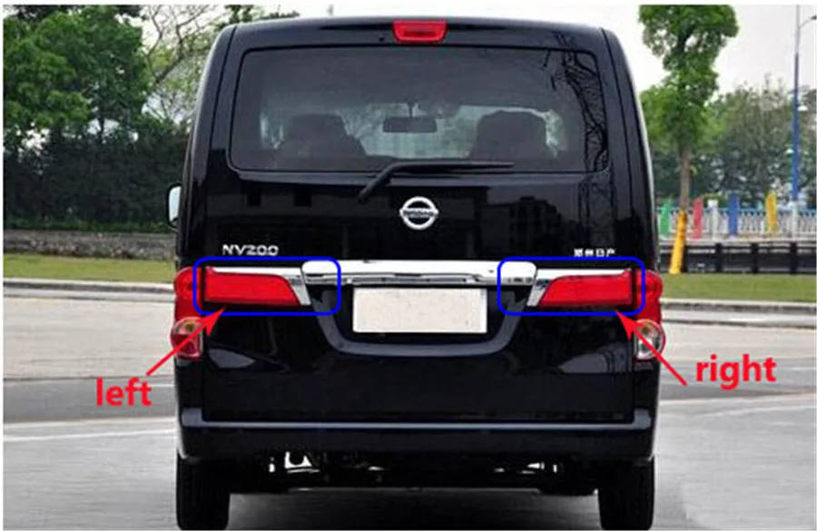 909023LA7A+ P132 стоп-сигналы колпачок задние фары Крышка для Nissan NV200 NV200 задний отражатель высокое качество заводская цена