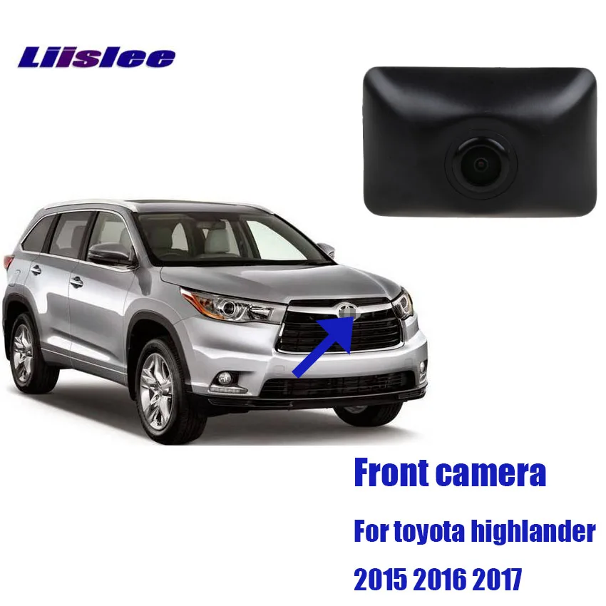 LiisLee для Toyota Highlander специальная передняя HD камера высокого качества Водонепроницаемая камера ночного видения CCD
