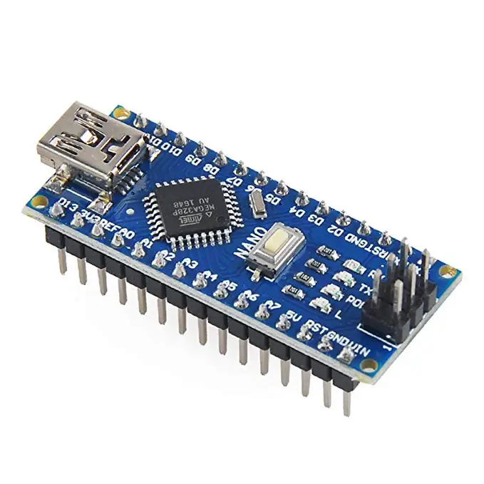 Плата микроконтроллера для Arduino Nano V3.0 CH340/ATmega328P 5 В 16 м совместимый с | Компьютеры и