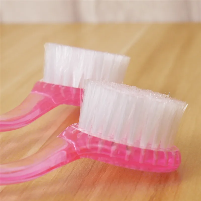 1 шт. профессиональная пластиковая щетка для маникюра и педикюра|brush manicure|with capnail