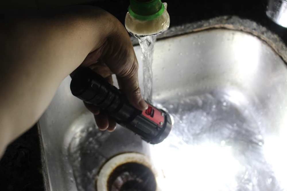 Фонарик XML L2 для подводного плавания с аквалангом белый водонепроницаемый