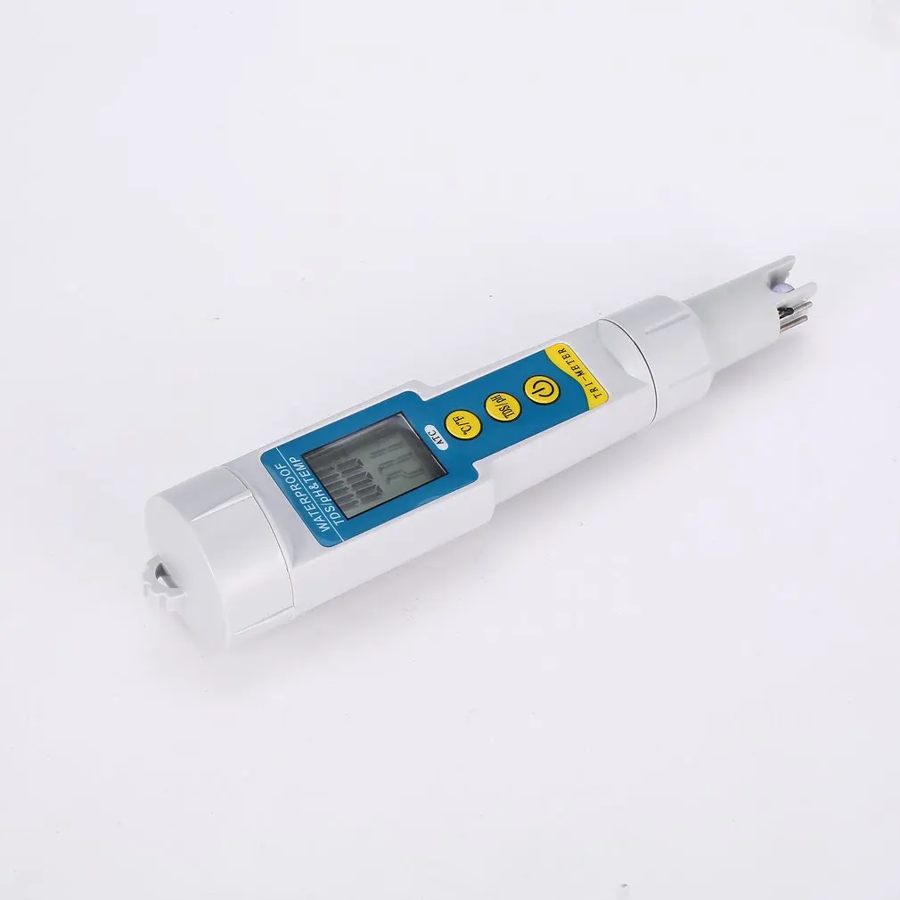 3 в 1 Professional Анализатор качества воды pH мониторы TDS TEMP метр для аквариума Acidometer термометр инструмент