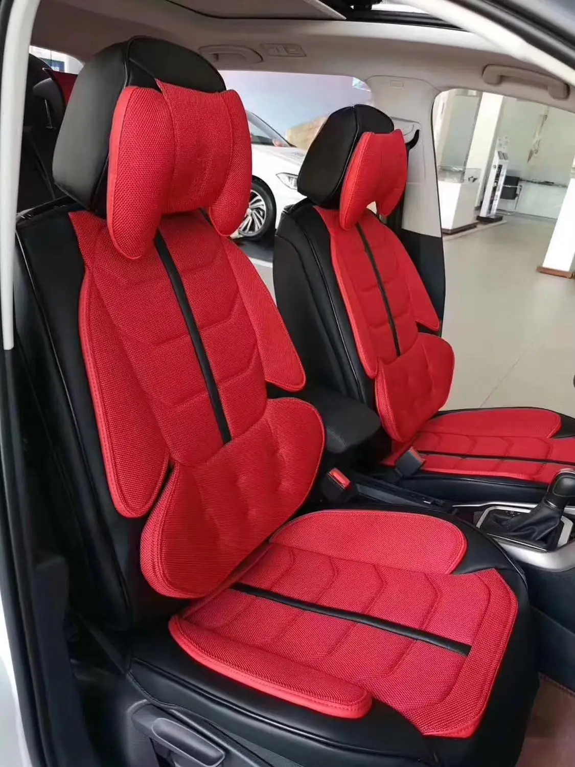 Автомобильный чехол для сиденья hyundai ix25 ix35 Santa Fe Sonata Solaris Tucson verna Veloster 5D carstyling