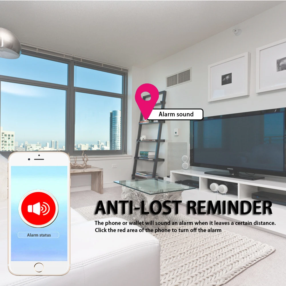 1 шт. мужской смарт-кошелек из натуральной кожи, двойной кошелек, Bluetooth, gps, отслеживание, анти-потеря, позиционирование, кошелек