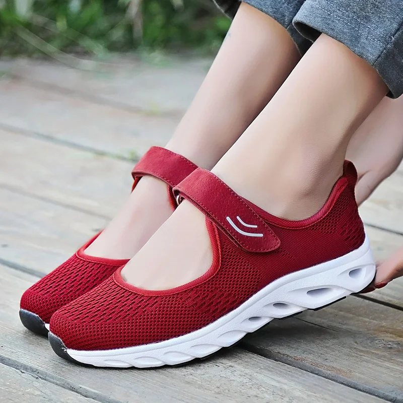 Женские сетчатые кроссовки повседневная обувь с увеличенной высотой на