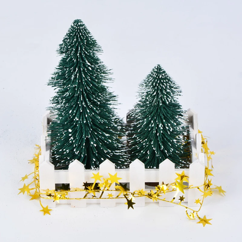 3 размера Мини Рождественская елка вечерние украшения для дома и офиса