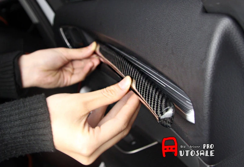 ! Для Audi A3 8V 2013 2016 фотоинтерьер приборной панели средняя полоса отделка левый