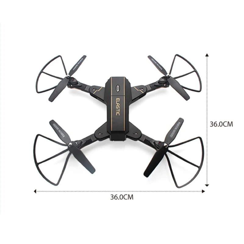 Новейший складной wifi fpv Радиоуправляемый Дрон игрушка с hd камерой Безголовый