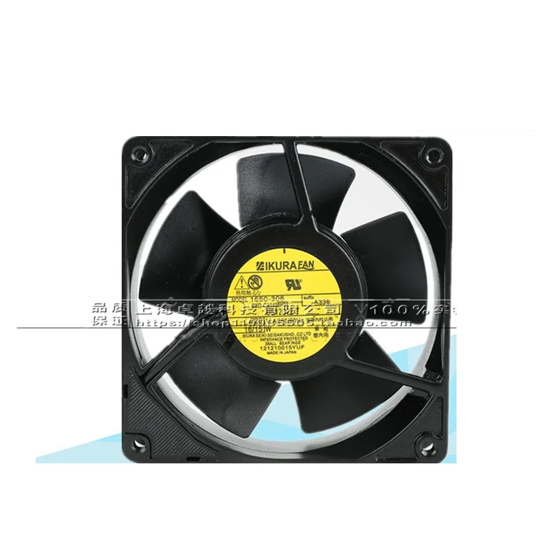 Новый оригинальный Диагональ 12038 дюйма 220 В 16 Вт цельнометаллический вентилятор с