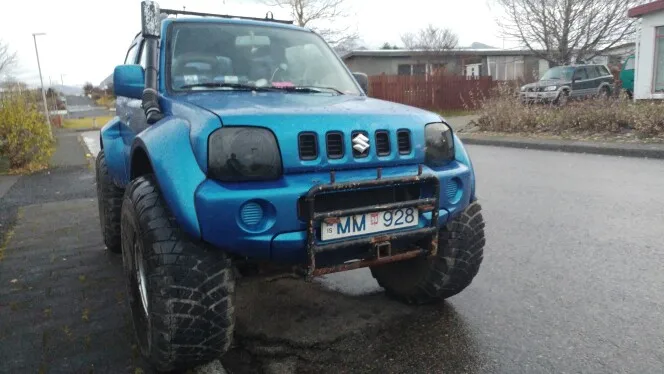 Головной светильник для Suzuki Jimny JB43 угловой светильник для глаз головной светильник 4X4 внедорожные аксессуары дымчатый стиль