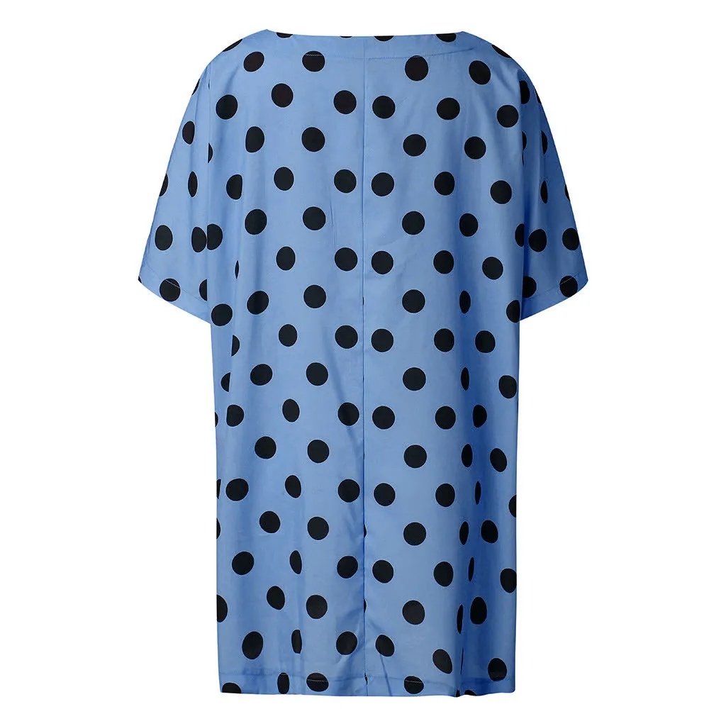 MISSOMO, винтажное, 5XL, женское льняное летнее платье, половина рукава, в горошек, с принтом, повседневное, свободное, летнее платье, женская одежда, Vestidos 611