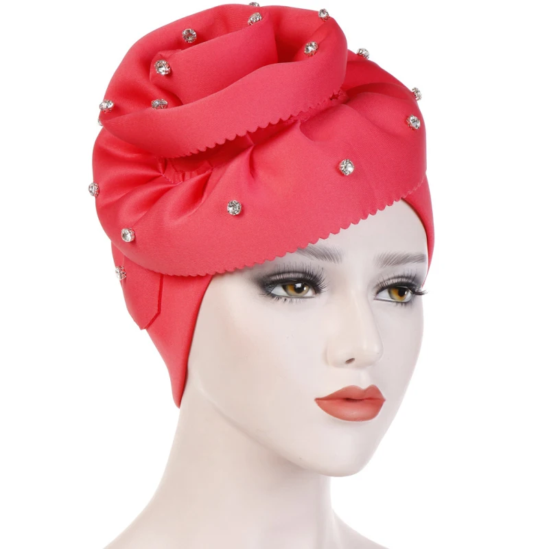 Женская Шапка бини HT2316 Элегантная классическая шляпа в стиле ретро с цветами