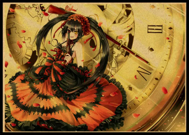 DATEALIVE Постер из крафт бумаги печать Япония фотообои для декора комнаты|kraft paper