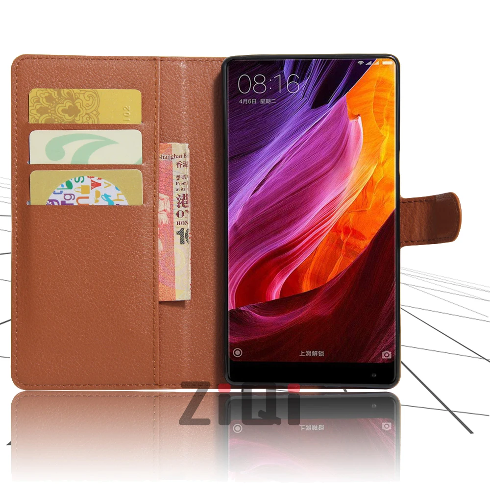 Ziqi кожаный чехол для Xiaomi mi x 6 4 &quotоткидной Чехол Кошелек Funda Мягкий силиконовый